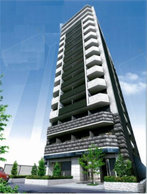 【外観パース】 | プレサンス江戸堀