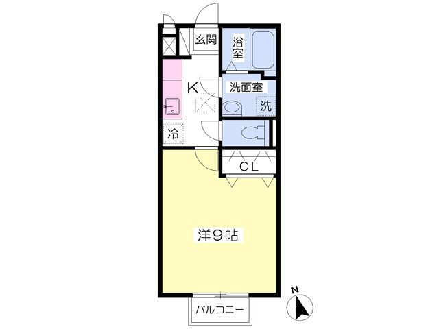 LongBridge　Aの間取り