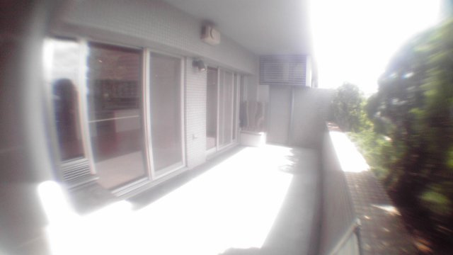 文京区後楽２丁目の賃貸マンションのバルコニー