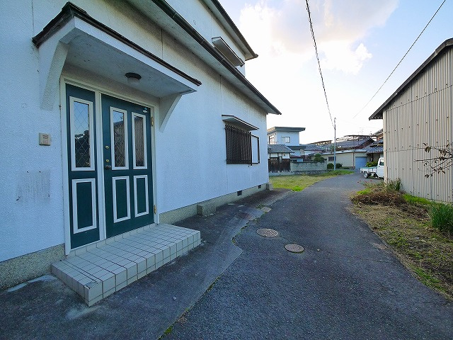 森本邸のエントランス
