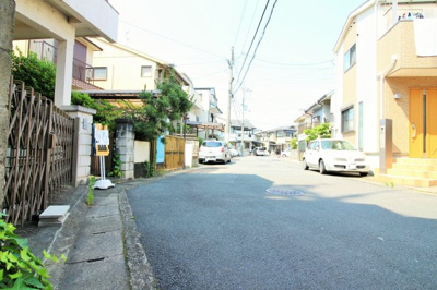 【前面道路含む現地写真】 | 伏見区桃山町　自由設計　建築条件なしの土地