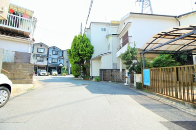 【前面道路含む現地写真】 | 伏見区桃山町　自由設計　建築条件なしの土地