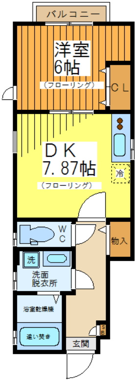 メゾンけやきの間取り