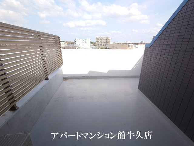 DJひたち野Ⅲのバルコニー