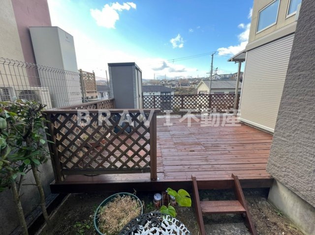 藤ノ木台２丁目戸建て　BRAVI不動産の展望|【藤ノ木台2丁目戸建て】気候の良い時期にはバーベキューも良いかと思います