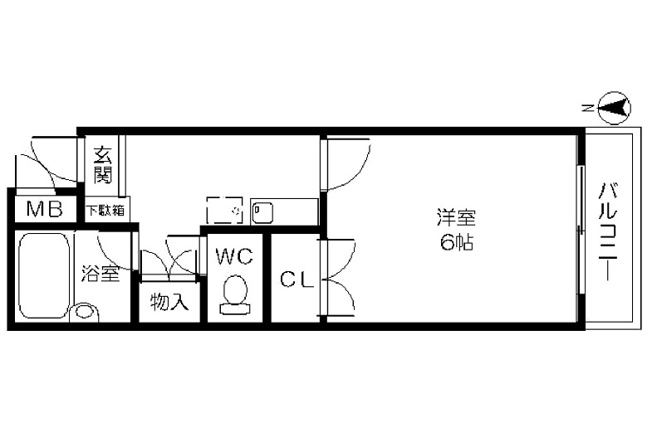 【間取り】 | パイナス２ｎｄ