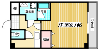【間取り】 | GRAZIA南河原