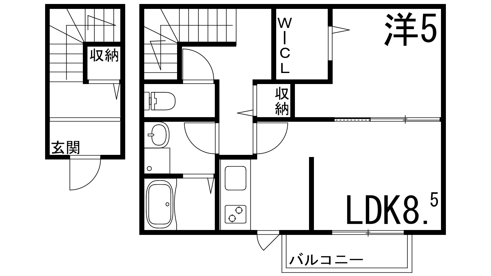 サンスーシの間取り