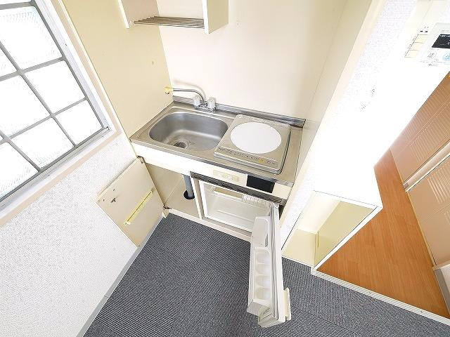 シティパレス柳町P-3のキッチン|キッチンです