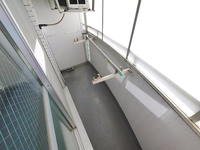 シティパレス柳町P-3のバルコニー|陽当たり良好なバルコニーです
