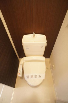 【トイレ】 | メゾン　プレジール　シャーメゾン | 洗浄暖便座付き