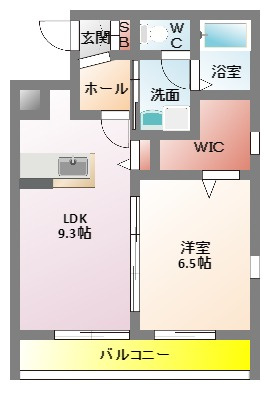 レジデンス　シェーネルの間取り|人気の１ＬＤＫ