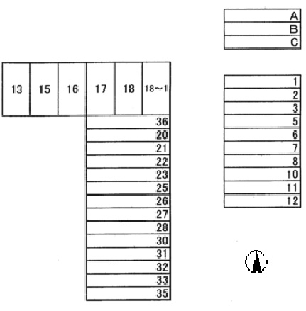 【間取り】 | 上ノ島町1丁目28駐車場