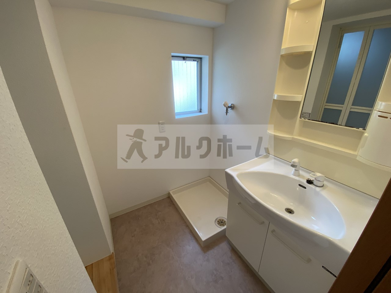 第3コーポ平野の洗面所