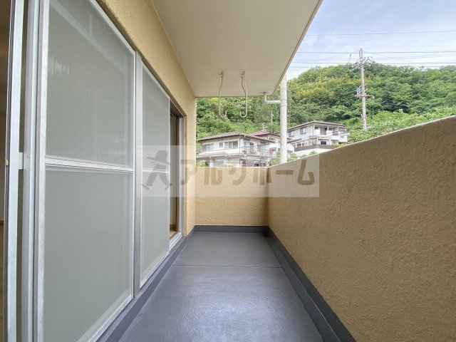 第3コーポ平野のバルコニー