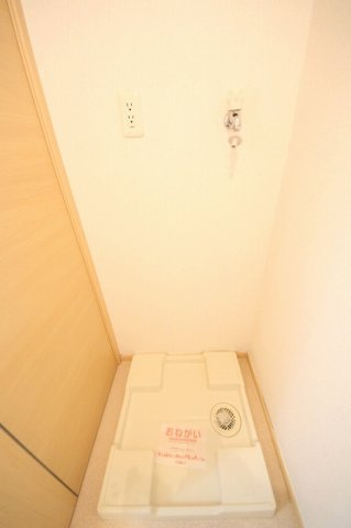 ブランシェントＢ（ペット飼育可）の洗面所|室内洗濯機置場です
