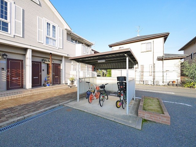 シルエラ　Ⅰのその他共用部分|自転車置き場です