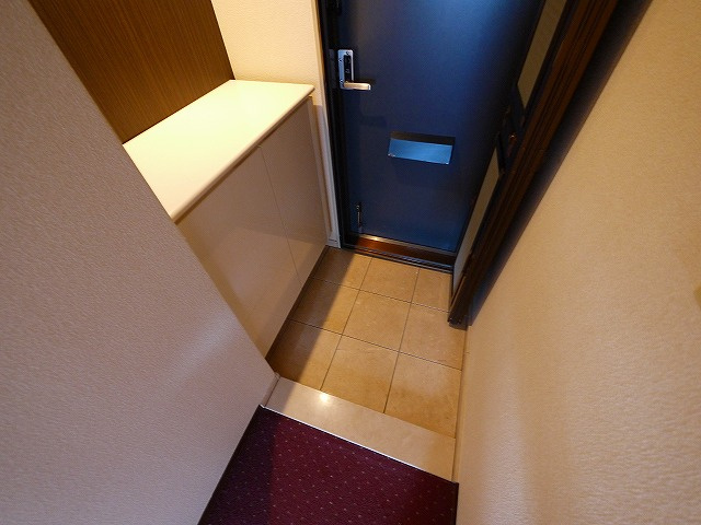 天理二階堂パーク・ホームズの玄関|きれいな玄関です