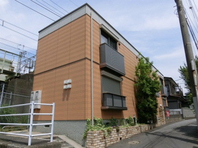 【外観】 | メゾンシャトンドール | メゾン・シャトンドール　軽量鉄骨造2階建て