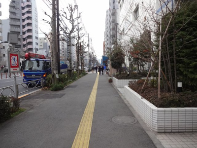 【周辺】 | カスタリア入谷 | カスタリア入谷　建物前