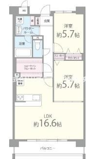 ブランジュールの間取り