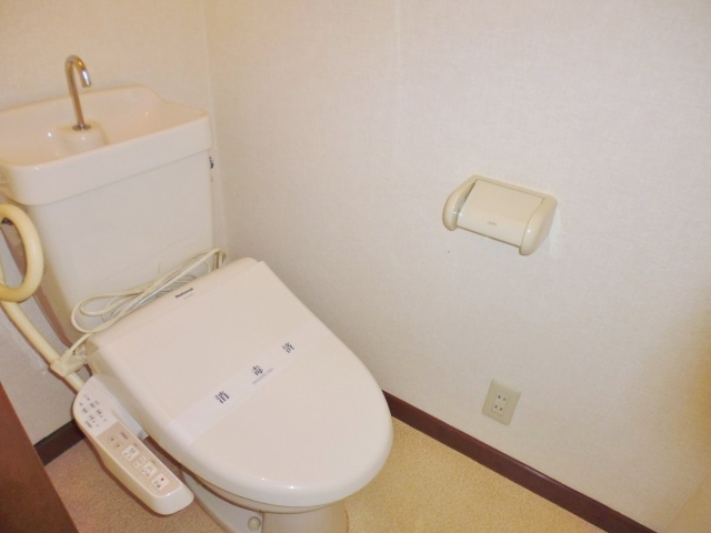 ルミナスハイツ2のトイレ