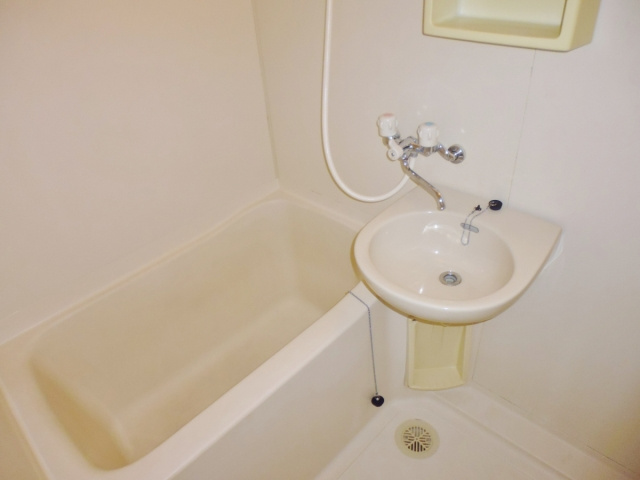 ルミナスハイツ2の浴室