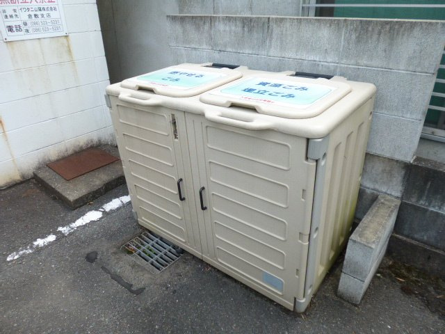 倉敷市松島のアパートのその他共用部分|敷地内ゴミST・当番なし
