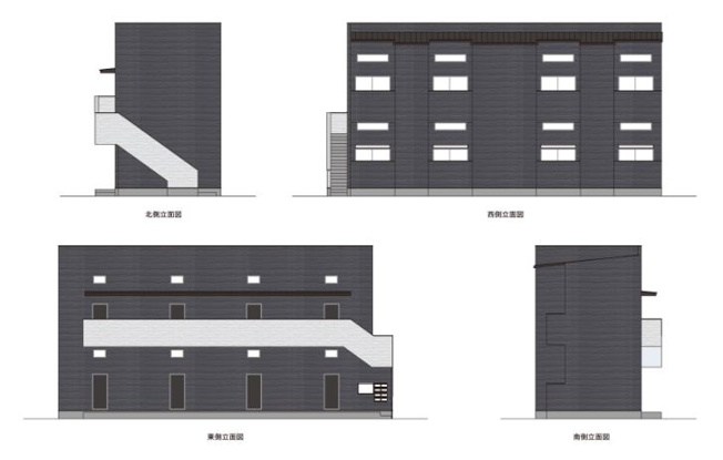 【外観パース】 | maison noire