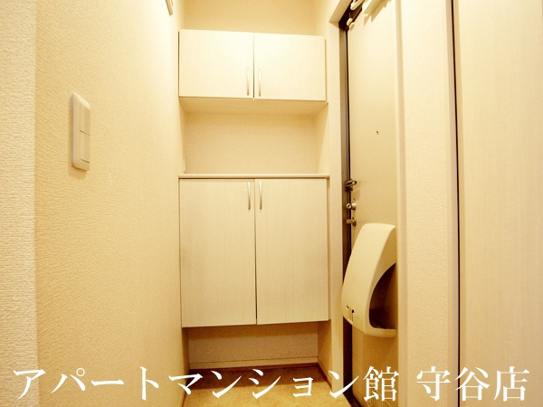 ローズガーデンBの玄関
