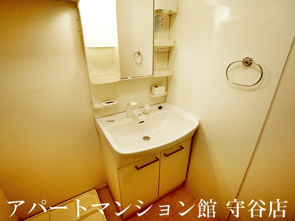 ローズガーデンBの独立洗面台