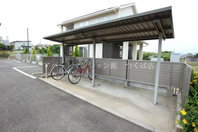 【その他共用部分】 | Mヒルズ　B | 駐輪場♪