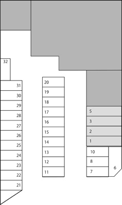 【区画図】 | 左近パーキングNo1 | 左近モータープール　ナンバー１