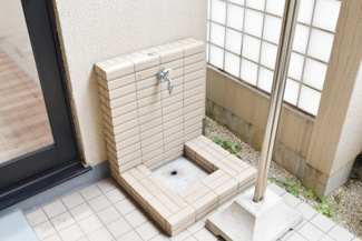 【その他共用部分】 | テラス　水道