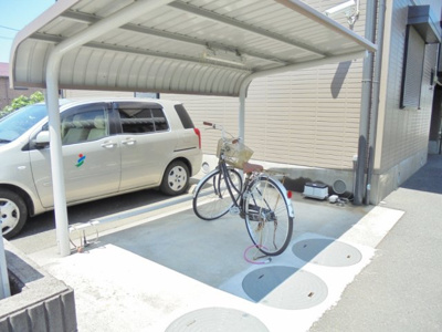 【その他共用部分】 | フラワーコーポⅤ | 駐輪場
