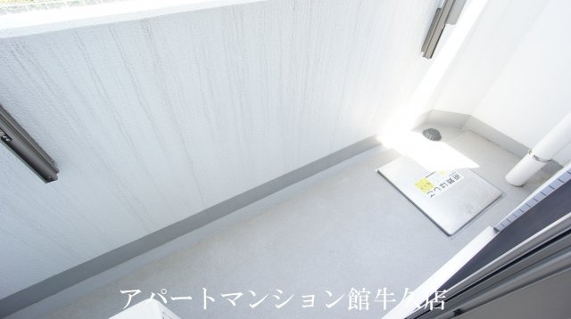 DJひたち野Ⅲのバルコニー