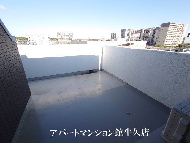 DJひたち野Ⅲのバルコニー