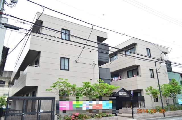 ツインコート弥生Ｂの外観