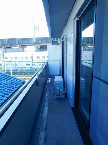 ツインコート弥生Ｂのバルコニー