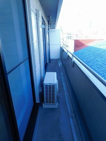 ツインコート弥生Ｂのバルコニー