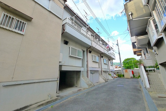 古市町貸家の外観
