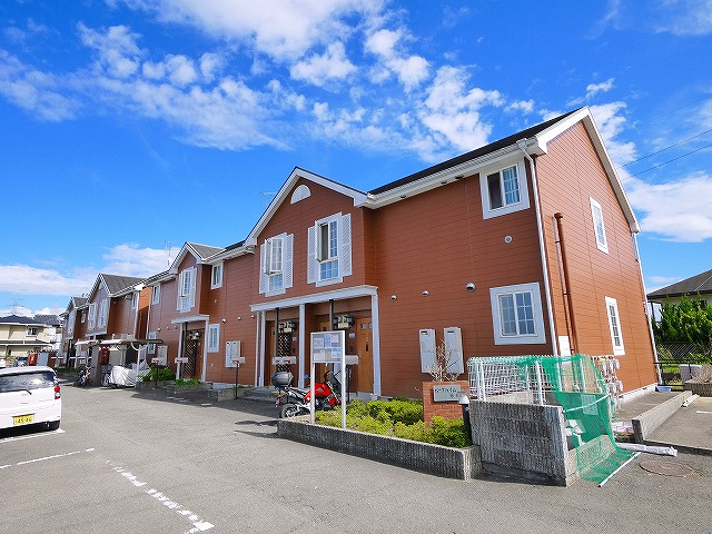 パークハイム池田Bの外観|外観は落ち着いています