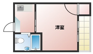 【間取り】 | メイプルリーフ平野