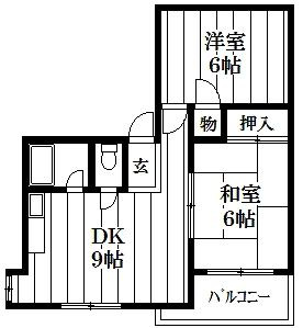 【間取り】 | シャトー丹下