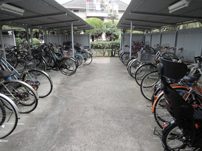 【その他共用部分】 | 大口ハウス | 駐輪場