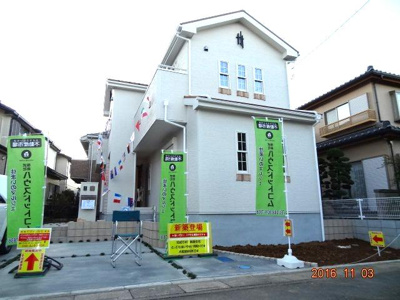 【外観】 | 上尾市向山２丁目　南欧風新築分譲住宅全１棟 | 大幅価格変更しました。