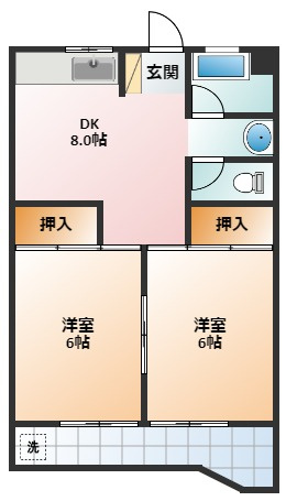 【間取り】 | 向陽ビル
