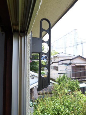 高橋荘のバルコニー