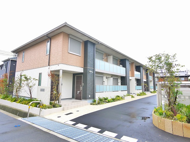 シャーメゾン宮ノ内の外観|外はこのようになっています