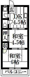 【間取り】 | 吉川マンション